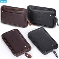 universal mobile phone bag for iphonexiaomisamsunghuaweilg leather cell phone pouch pocket waist bag mens 1 layer belt pack