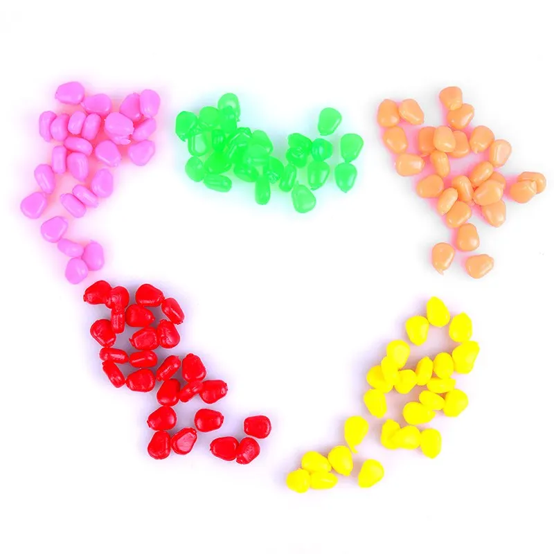 50 шт./лот цветные всплывающие приманки для ловли карпа мягкие искусственные |