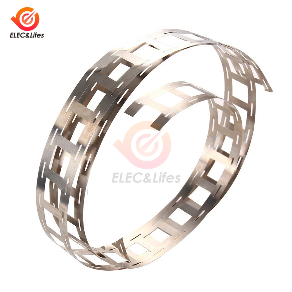 

1M 3M Nickel Strip 2P 0.15*27mm Nickel Strip For 18650 Lithium Battery Welding Tape High Purity Pure Nickel Belt