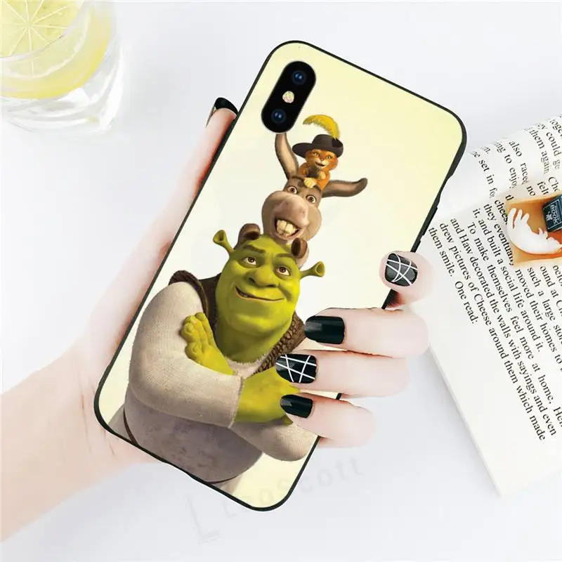 

Shrek cartoon Alien movie Phone Case for iPhone 11 12 pro XS MAX 8 7 6 6S Plus X 5S SE 2020 XR