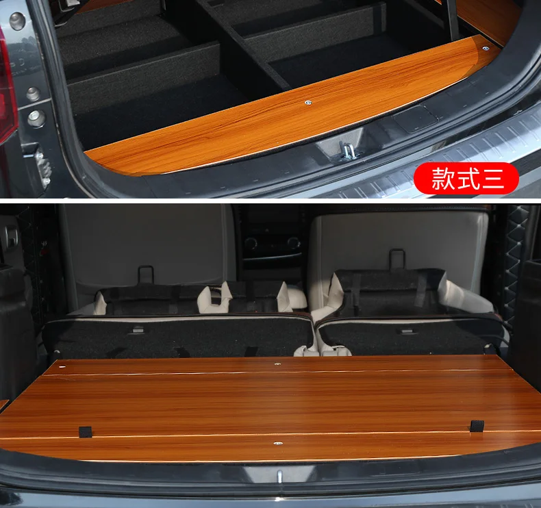 2013- подходит для Mitsubishi Outlander, автомобильные аксессуары, коробка для хранения багажника, перегородка, отсек для хранения, Волшебная коробка
