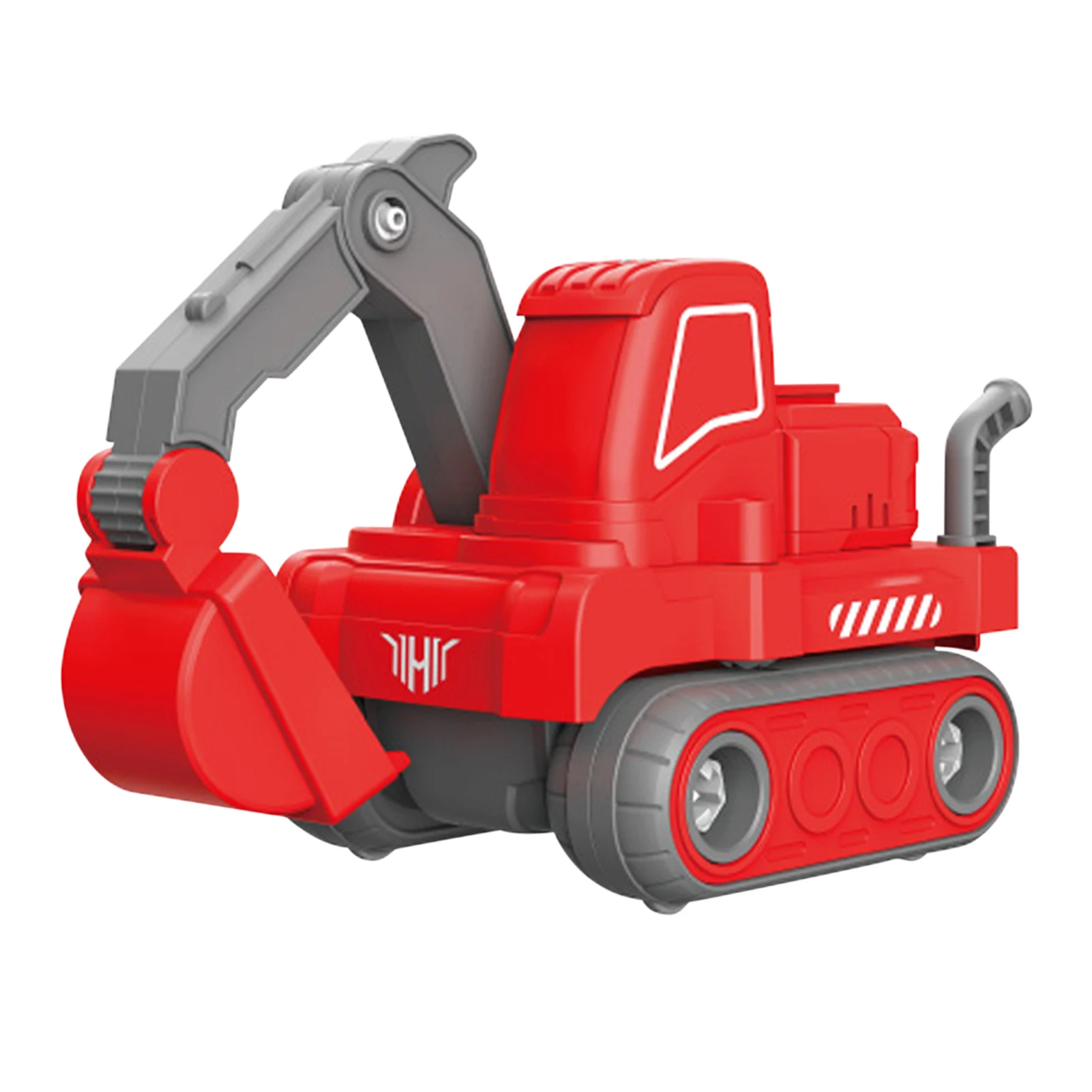 

5 In 1 Kids Educational Toy Light Anti Falling ABS Music Transform Robot Gift Home Easy Assembly Patient Training School Sturdy