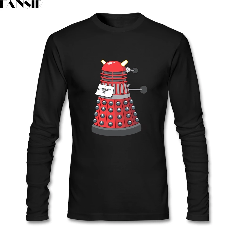 Уничтожить меня в виде далека из сериала Доктор Кто Футболки Для мужчин милые