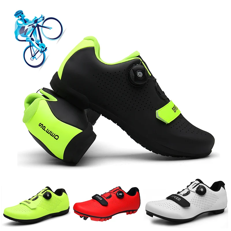 

Cycling shoes women sapatilha ciclismo mtb SPD men breathable bicycle racing shoes outdoor self-locking Athletic bike sneakers