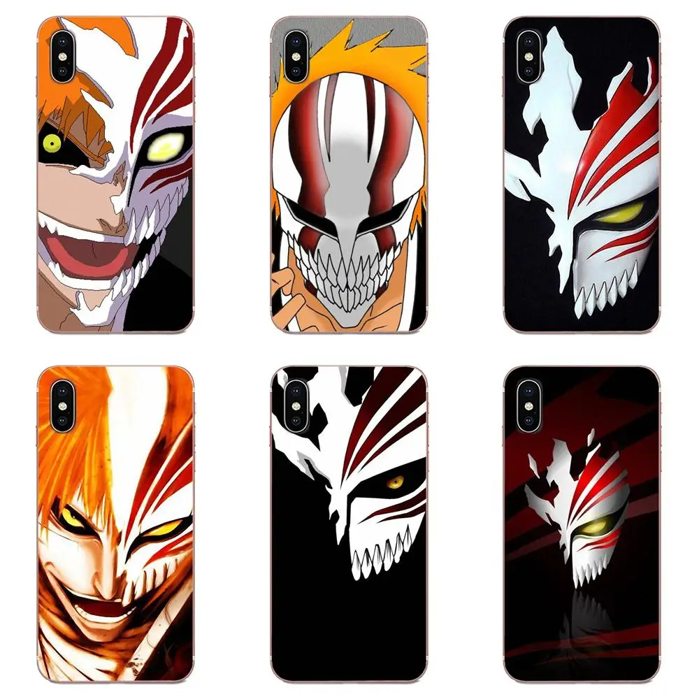 Bleach ichigo полый маска мягкий модный чехол для Xiaomi Mi3 Mi4 Mi4C Mi4i Mi5 Mi 5S 5X 6 6X 8 SE Pro Lite A1 Max Mix 2