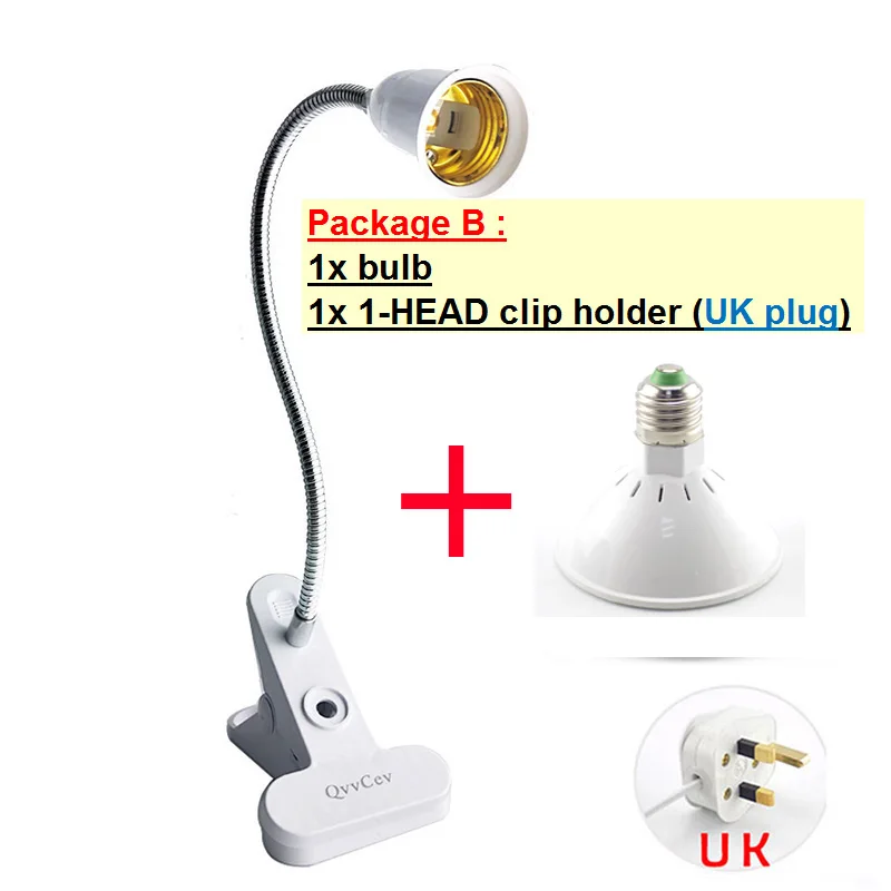 package B Uk 200 светодиодный фитолампа растительный светильник полный спектр цветок фитолампа клип growbox семена для проращивания в помещении культиво теплица Fitolamp vegs - Испускаемый цвет: package B Uk