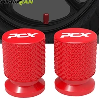 pcx cnc aluminum tire valve air port cover cap motorcycle accessories for honda pcx150 pcx 150 abs 2016 2017 2018 2019 2020