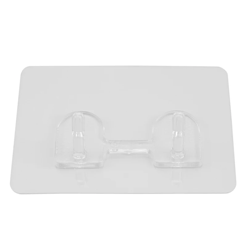 

Multifunctional Hook Wall-Mounted Viscose Transparent Hook 3pcs Kitchen Bathroom Towel Clothing Storage Hook