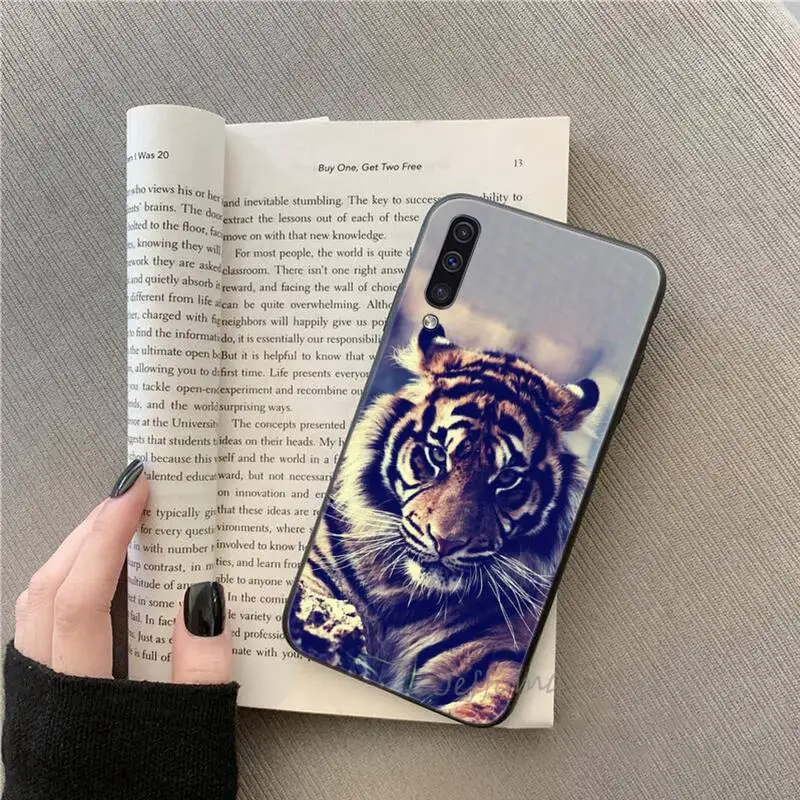 

Ferocious animal tiger Phone Case For Samsung galaxy S 7 8 9 10 20 edge A 6 10 20 30 50 51 70 note 10 plus
