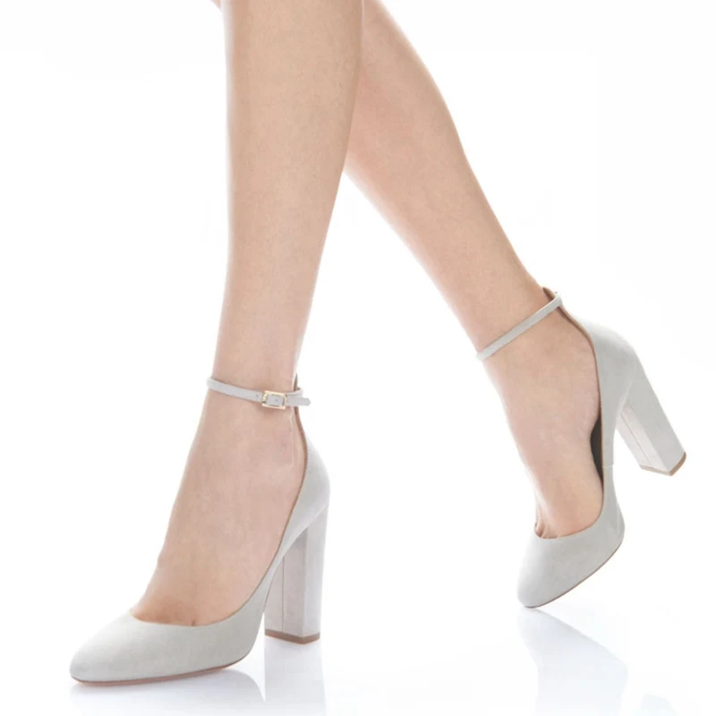 

KemeKiss Sexy Women Pumps Live Show Dance Shoes Women Party Solid Color Super High Heel Buckle Female Mujer Footwear Size 34-45