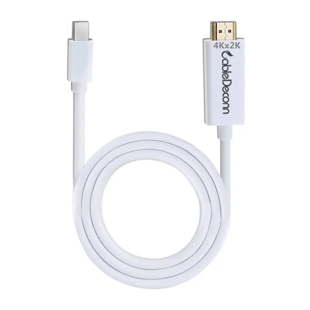 Mini displayport to hdmi адаптер 4k кабель для проектора mini dp конвертер Male Apple Macbook Pro Air iMac| |