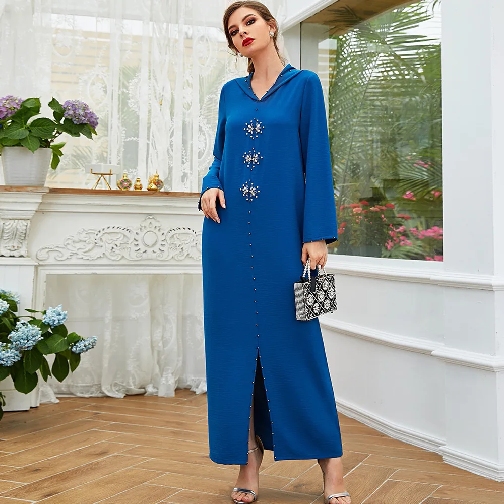 

Djellaba женское Caftan Marocain Abaya женское платье, мусульманский хиджаб, африканские платья для женщин, Арабский мусульманский Халат