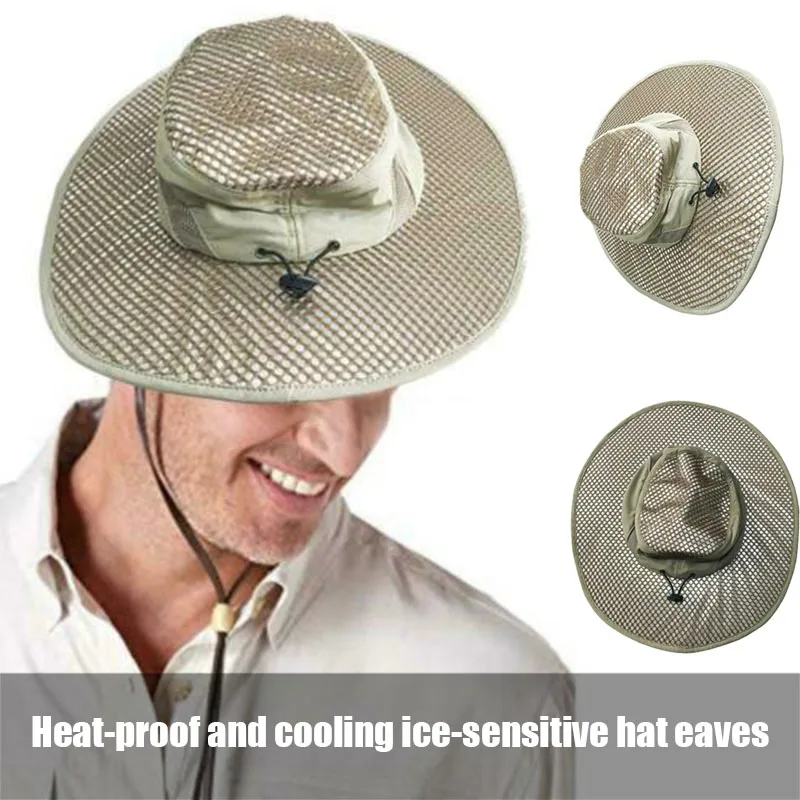 

Newly Women Men Cooling Sun Hat Arctic Hats Heatstroke Protection Cooling Cap