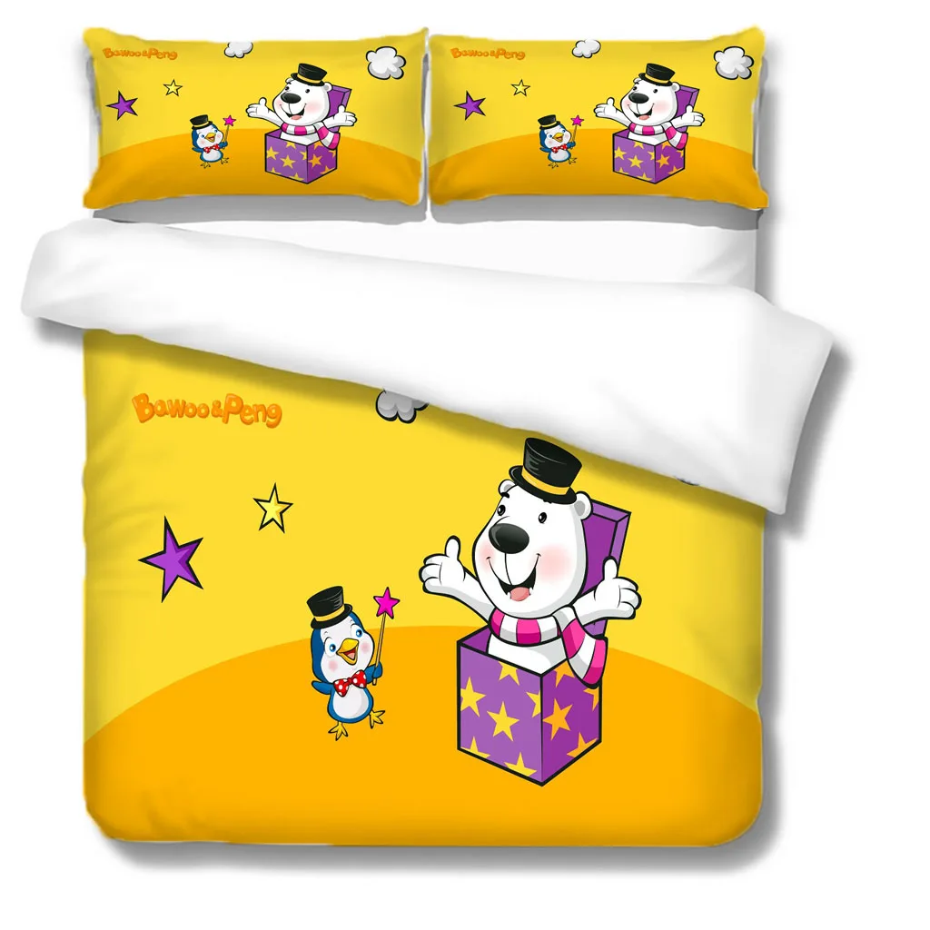 

Luxury 3D Halloween Bedding Sets Comforter Quilt Cover Duvet Set Full King Queen Double Single Size Cartoon Design Bedclothes