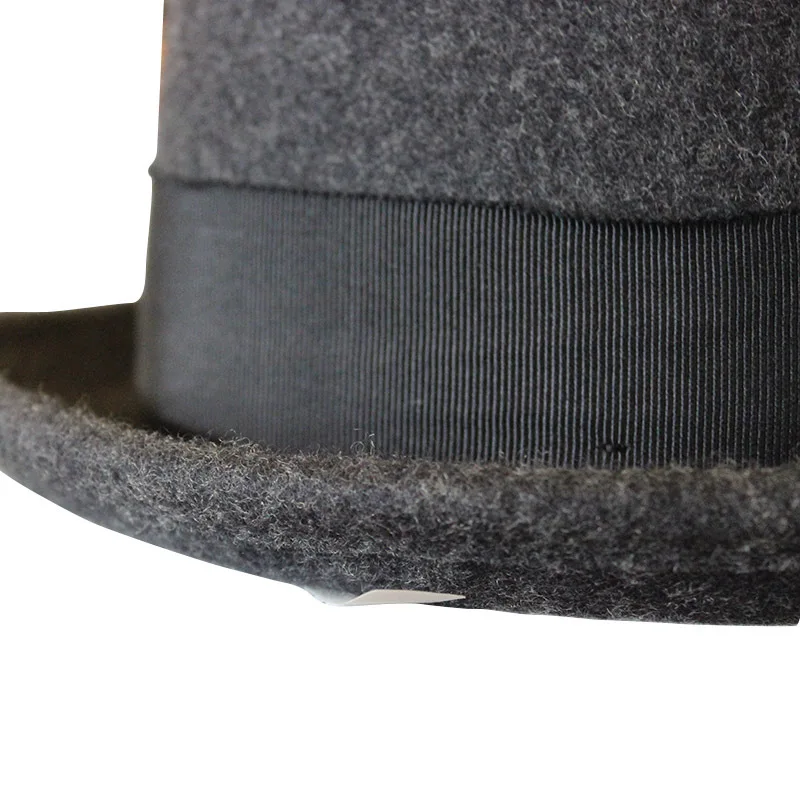 Autumn Winter Wool Gentleman Fedora Hat for Men Women British Fashion Vintage High-end Short Brim Felt Hat Men Jazz Hat Dad Hat