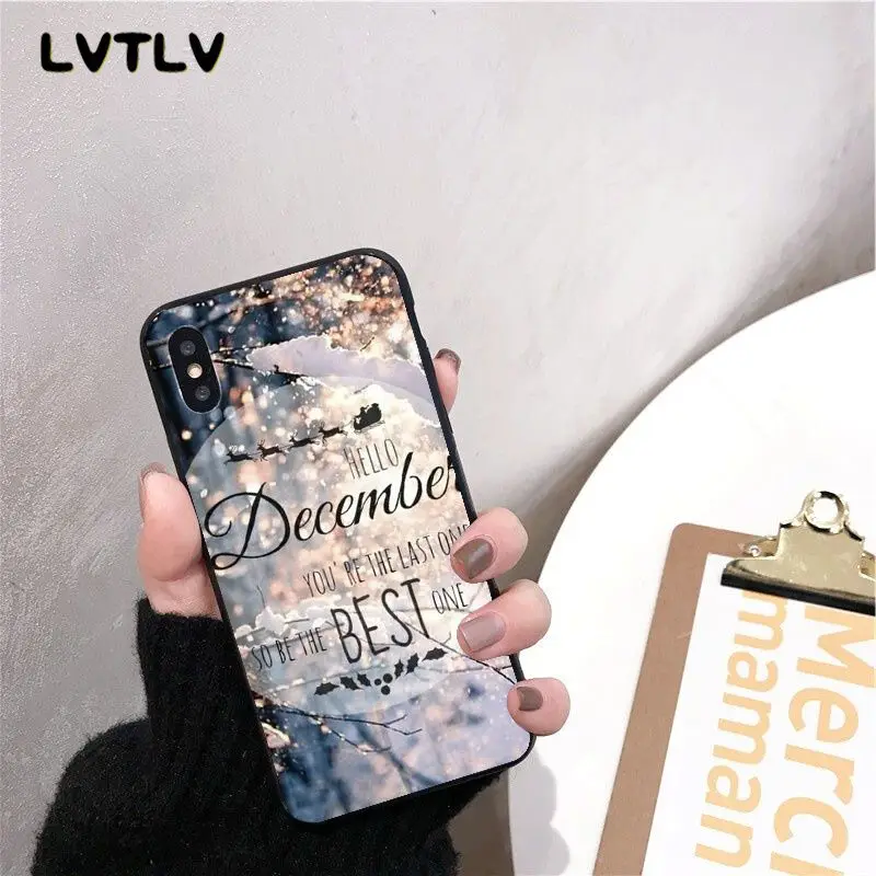 Пейзаж зимний светильник Снег DIY роскошный высококачественный чехол для