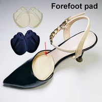 orthopedic shoes foot forefoot pads sponge forefoot pads high elastic insoles half size pads for high heels shoe accessories