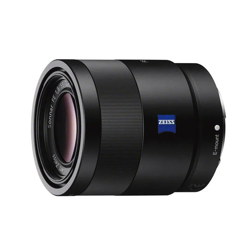 

USED SONY Sonnar T* FE 55mm F1.8 ZA (SEL55F18Z) SLR digital camera lens Includes UV lens and lens cap