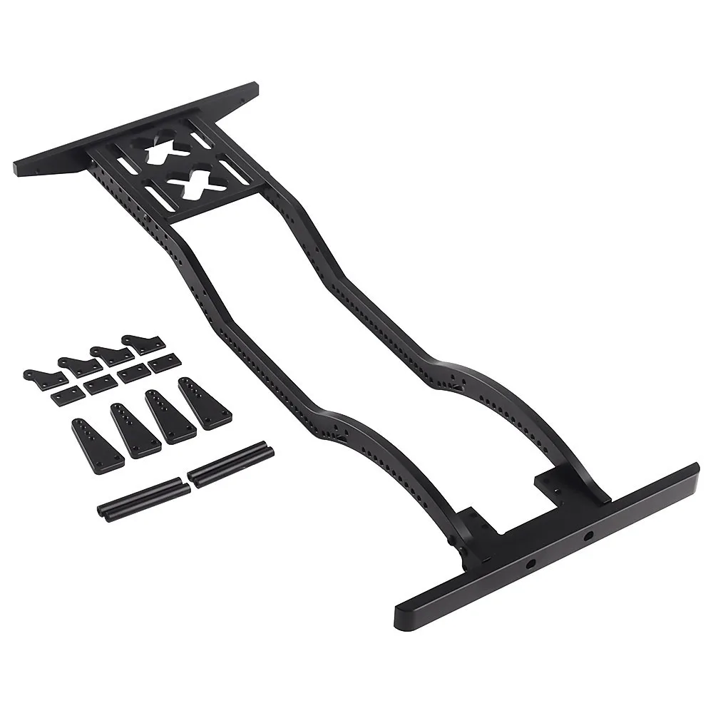 Высококачественный металлический черный балочный каркас рама для 1:10 RC Crawler Car