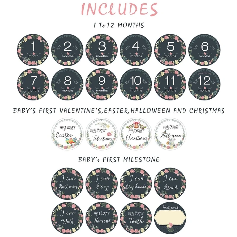 24 листа/набор наклейки на живот для беременных | Мать и ребенок