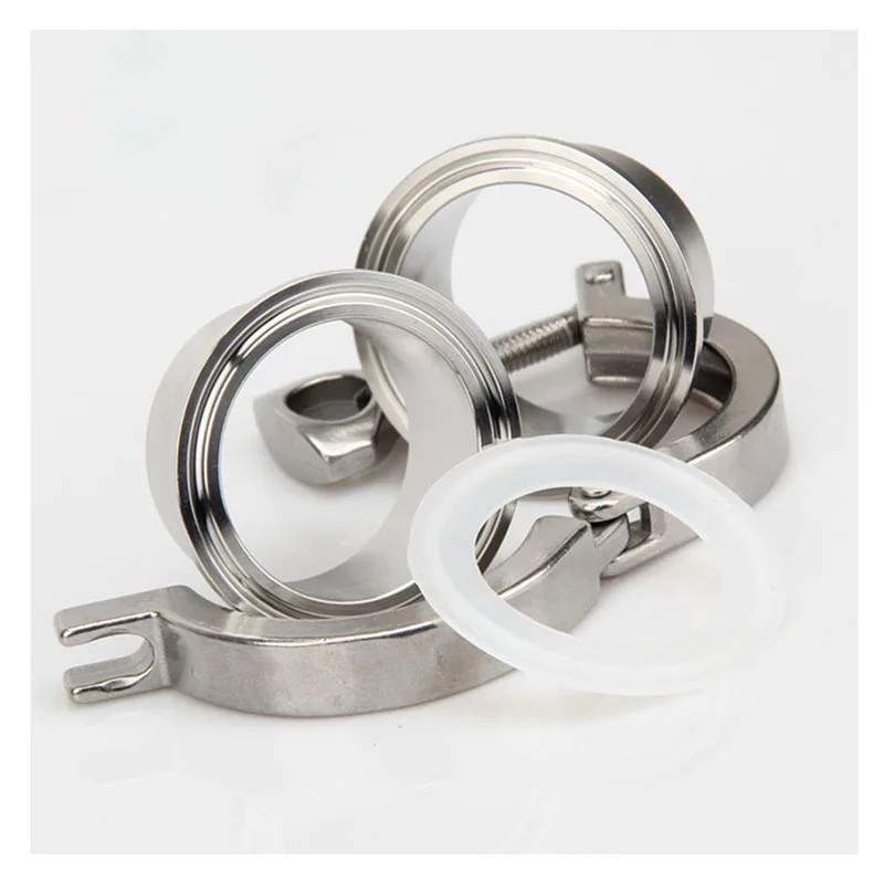 " OD 76 мм трубный сварной наконечник OD 89 мм фланец+ 3" Tri Clamp+ " PTFE прокладка из нержавеющей стали санитарный SS304 фитинг для труб