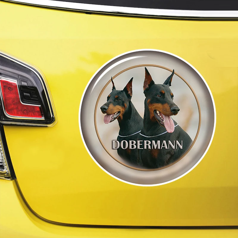 

Dobermann V1 Self-adhesive Decal Car Sticker Waterproof Auto Decors on Bumper Rear Window Laptop #S60999