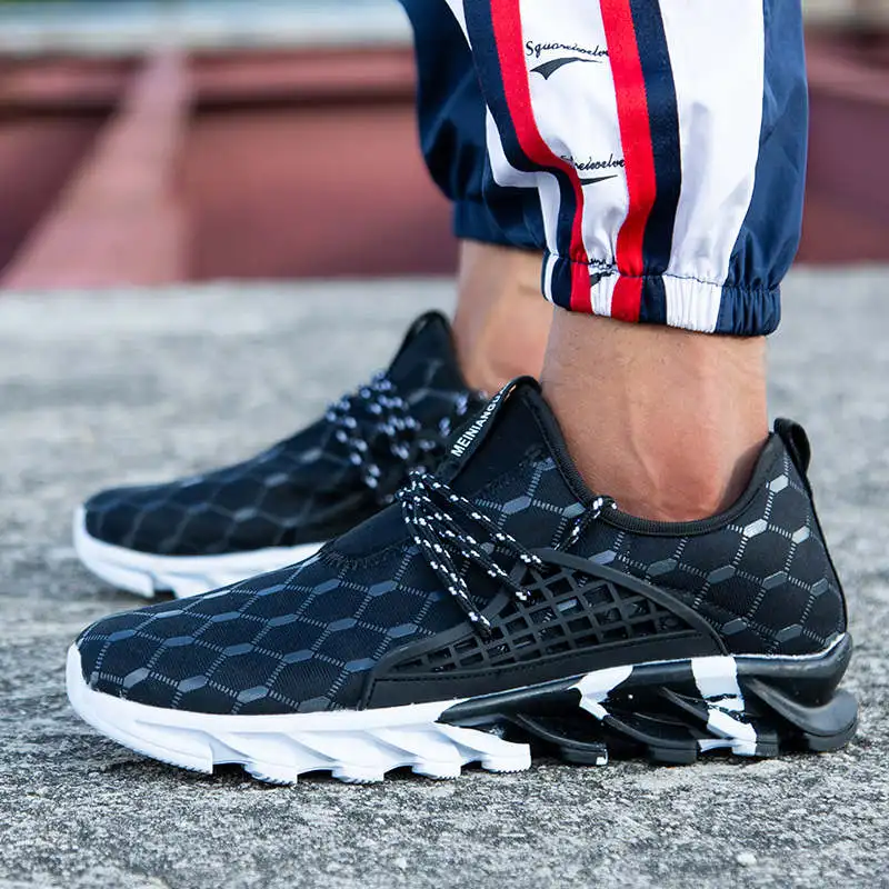 

Branded Breathable Sneakers Shock Absorption Men's Sport Shoes Sapatillas Running Shoes Men's Sports Shoes Casual Tennis 307G