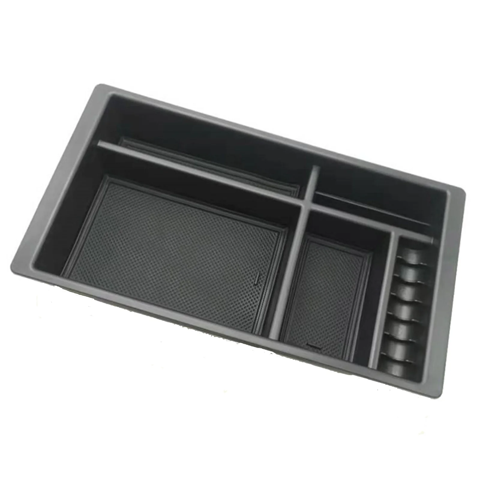 

For (2014 - 2018) Chevy Silverado/GMC Sierra Chevy Suburban/Tahoe/GMC Yukon Center Console Organizer Tray Accessories
