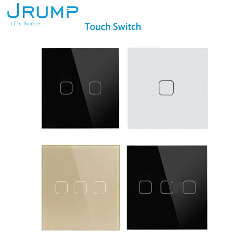 Сенсорный выключатель европейского стандарта умные выключатели освещения
