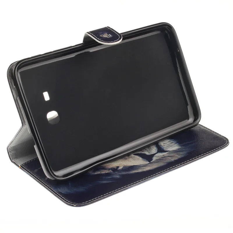 Чехол для samsung Galaxy Tab 3 Lite, 7,0 дюймов, SM-T110, T111, T113, T116, модный планшет с тигром, львом, для Galaxy Tab 3 Lite, 7,0 чехол