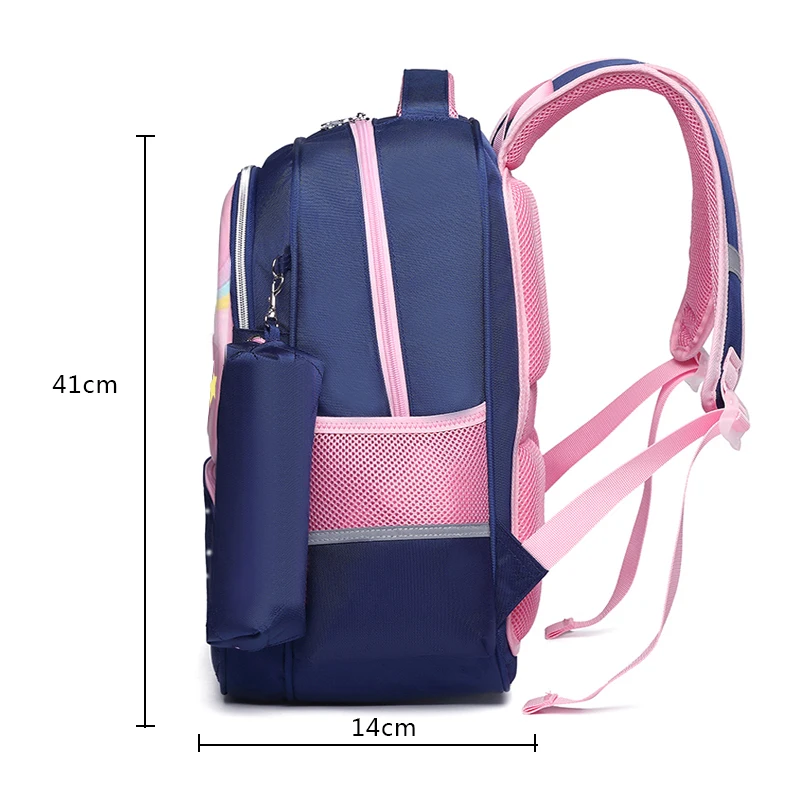 SUN EIGHT Fashion Children School Bags Girls Backpack Waterproof Primary Students Book Bag Orthopedic Back