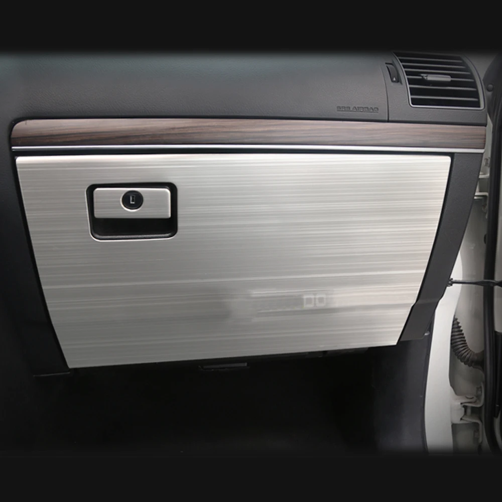 CarManGo for Toyota Land Cruiser Prado 150 2018-2019 Car Passenger Seat Cover Auto Anti-Kick Pad Trim Frame Interior Accessories |