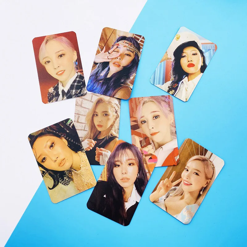 8 шт./компл. Корейский KPOP MAMAMOO реальность в черном альбоме фотокарточки открытки