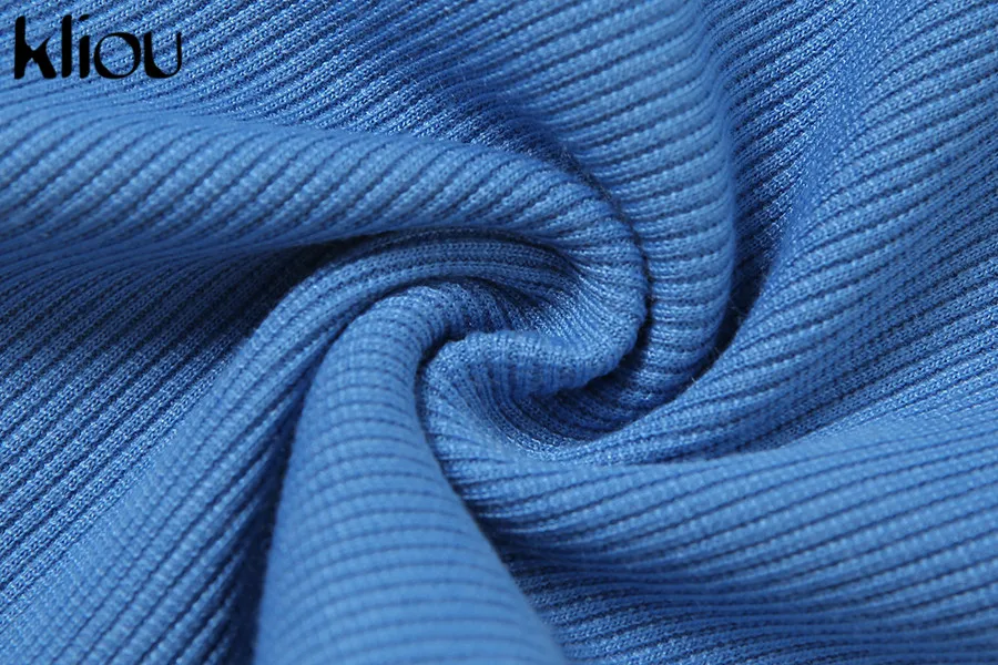 Kliou/сексуальные ребристые Топы на бретельках с вырезами и завязками без рукавов