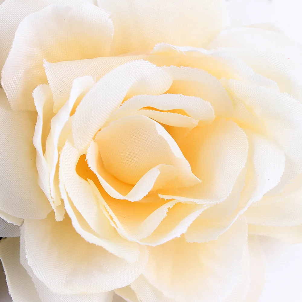 Новорожденные волосы цветы ручной работы детские нейлоновая эластичная