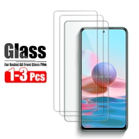 1 3pcs protective glass for xiaomi redmi note 9 10s 9s not 10 pro max xiomi redmi 9c nfc 9t 9a 10x note10 screen protector film