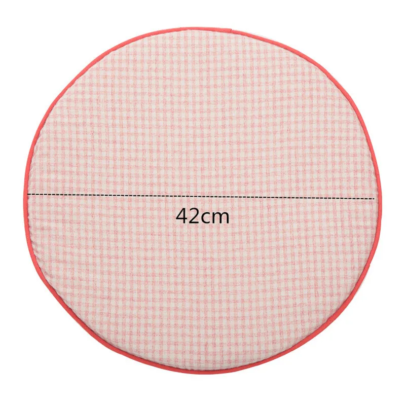Утолщаются Круглый подушки протектор хлопок тканевый барный стул