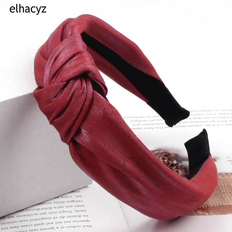 Повязка для волос с бантом женская