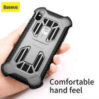 baseus game cooling case for iphone xs xr xs max case cover shockproof full protection soft tpu case for iphone xr back cover