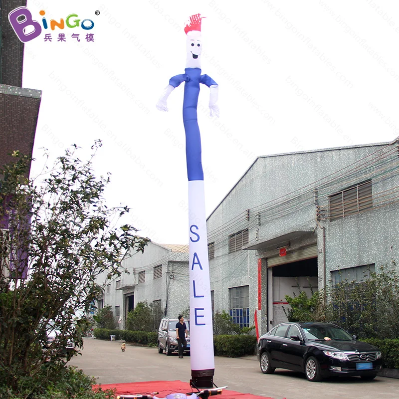 Надувной воздушный танцор высотой 8 метров надувной человек | Игрушки и хобби