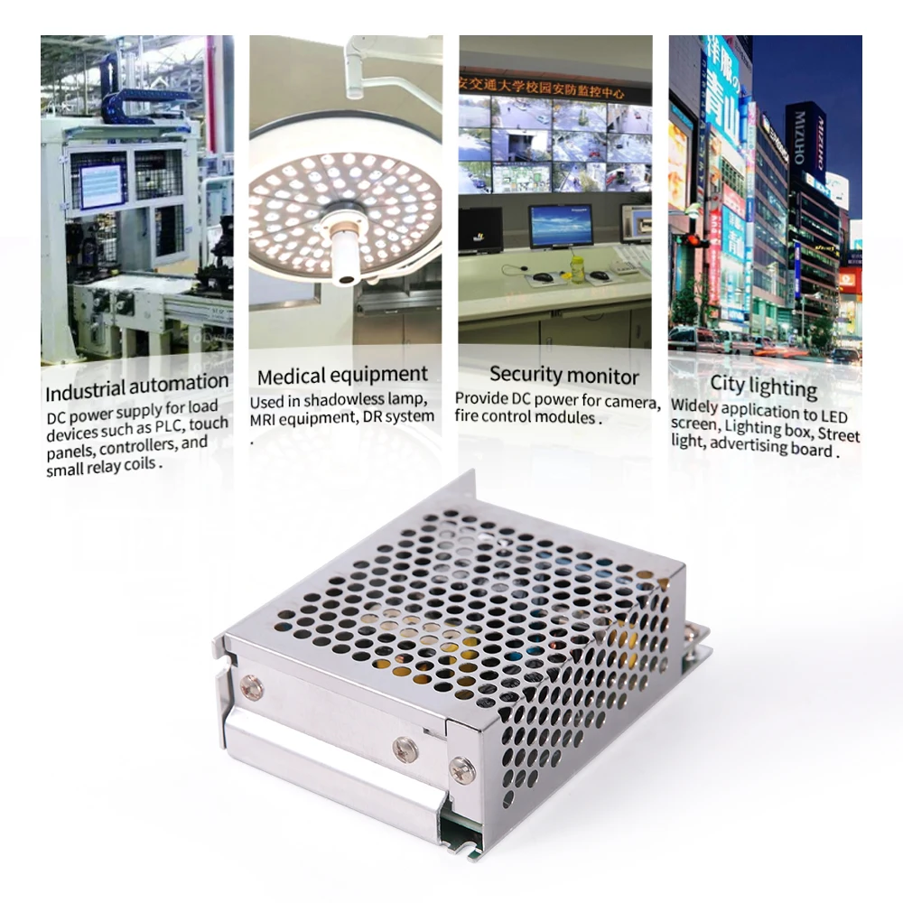 Импульсный источник питания переменного/постоянного тока компактный один выход