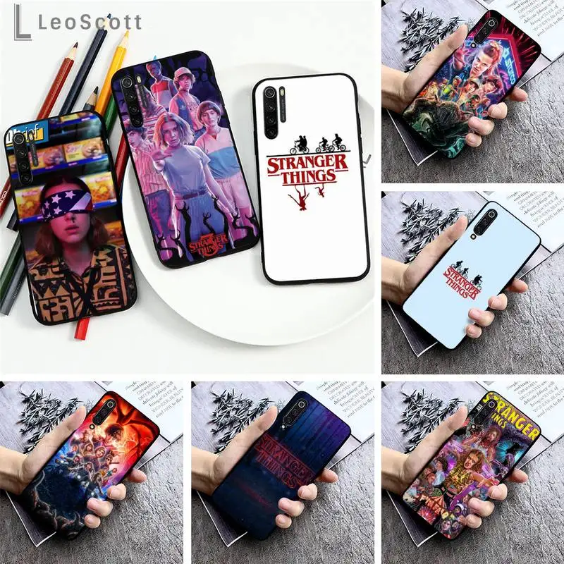 

Stranger Things Phone Case For Xiaomi Redmi note 7 8 9 pro 8T 9S Mi Note 10 Lite pro