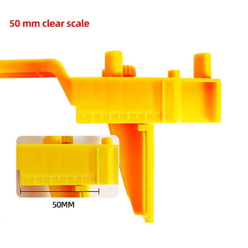 

69HF 6/8/10 mm Wood Doweling Jig Punch Locator Drill Guide Handheld Woodworking Pocket Hole Jig Kit Drill Hole Puncher