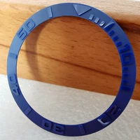 38mm blue bezel insert suitable fit 40mm watch case mens watches