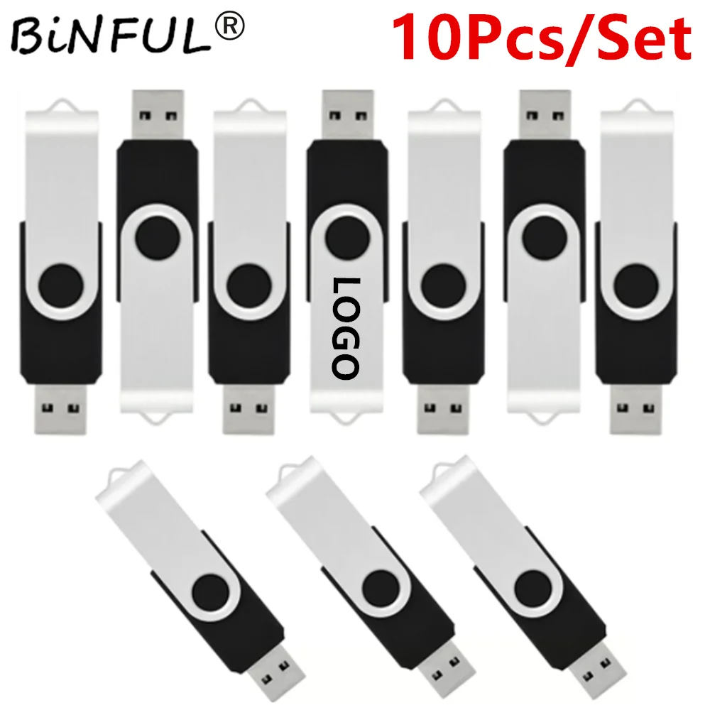 USB флеш накопитель Binfu металлический 10 шт. 512 МБ 1 ГБ 2 4 8 16 32 64 0|USB флэш-накопители| |