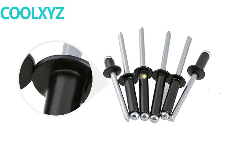 Заводская поставка точечных красок черные вытягивающие гвозди открытые