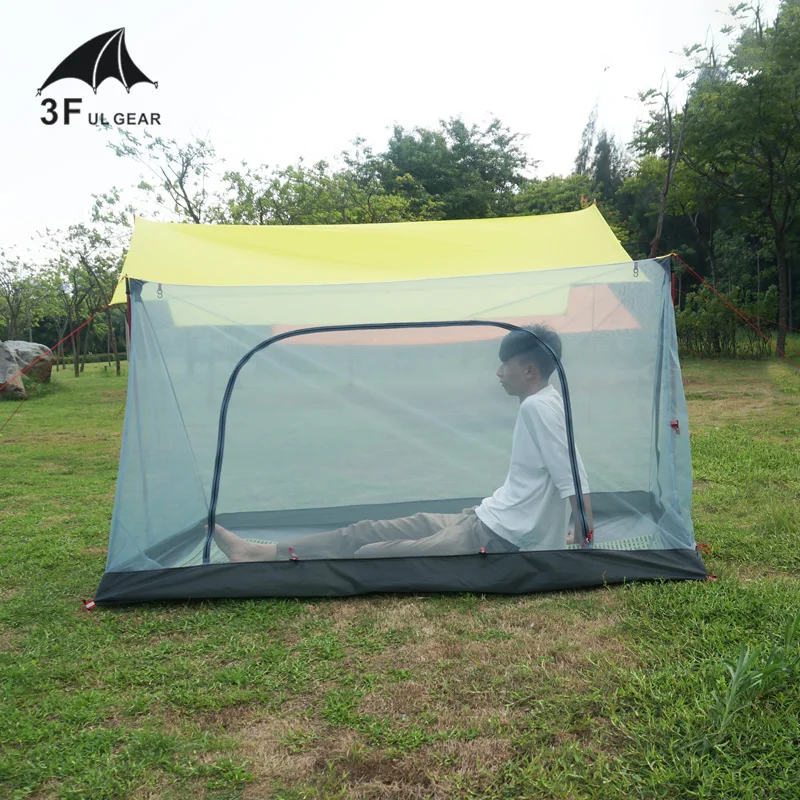 3F UL GEAR Hiker Ultralight 20D сетчатая палатка с защитой от комаров|Палатки| |