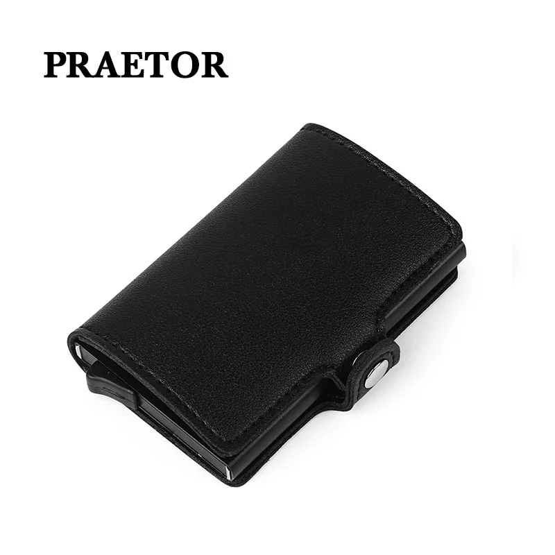 Тонкий кошелек роскошный кожаный защитный для мужчин и женщин держатель карт