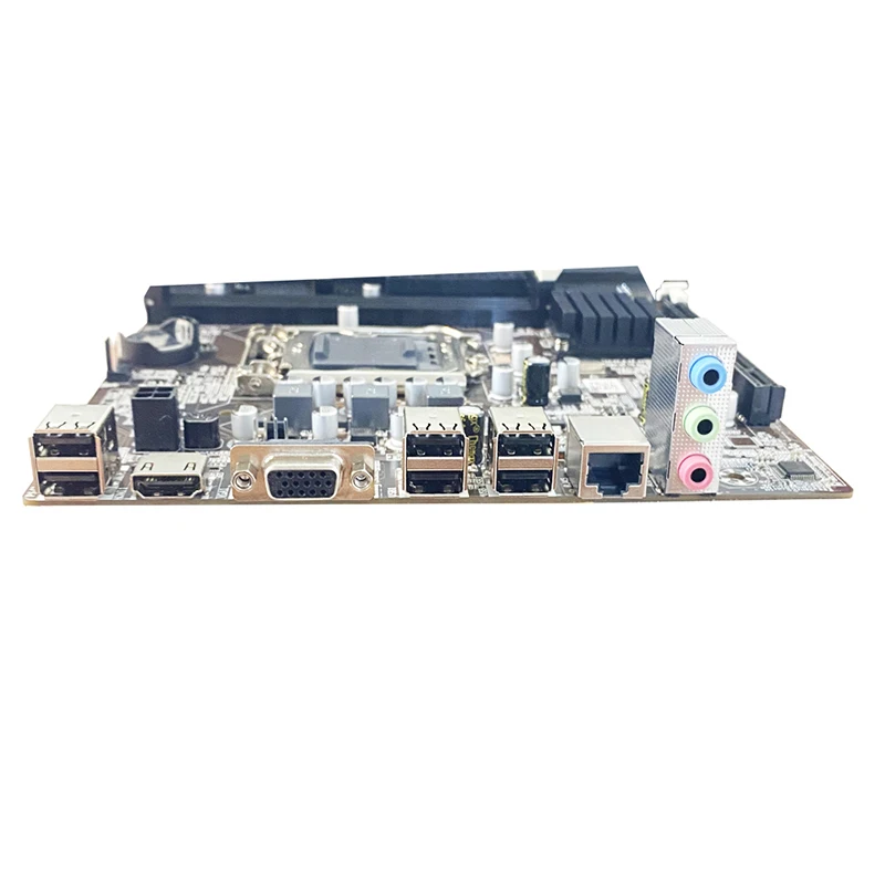 Материнская плата H61 4 SATA M-ATX Поддержка 2*8 ГБ DDR3 ОЗУ Intel Core i7 i5 i3 Pentium Celeron LGA1155