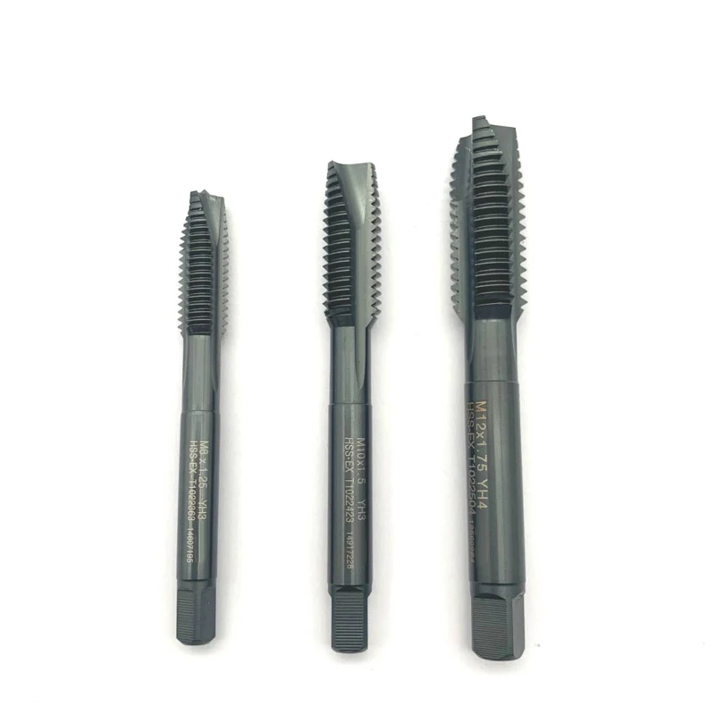 Метчики спиральные T1022 M2/M2.5/M3/M3.5/M4/M5/M6/M8/M10/M12/M14/M16/M18/M20 с ЧПУ | Инструменты